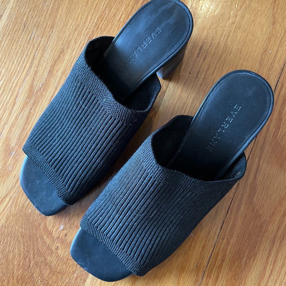 Everlane Black Mules - Size 7